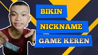 CARA BIKIN NICKNAME GAME KEREN screenshot 3