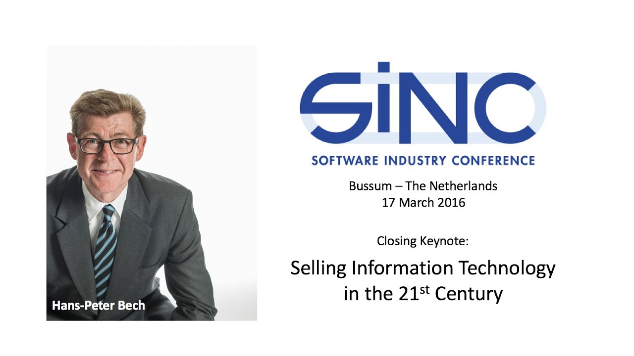 Software Industry Conference 2016 - Closing Keynote