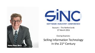 Software Industry Conference 2016 - Closing Keynote