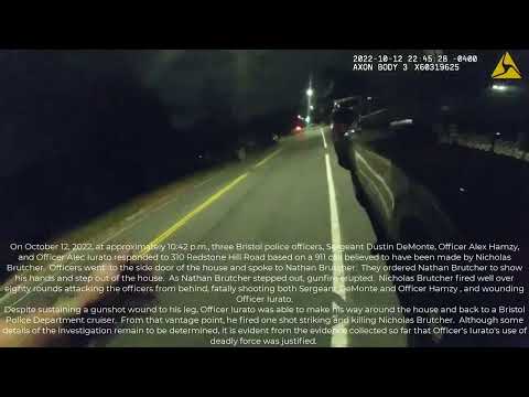 Video Shows Hero Officer From Region Fatally Shoot CT Man Who Killed 2 Cops
