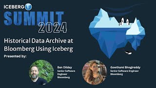 Historical Data Archive at Bloomberg using Iceberg