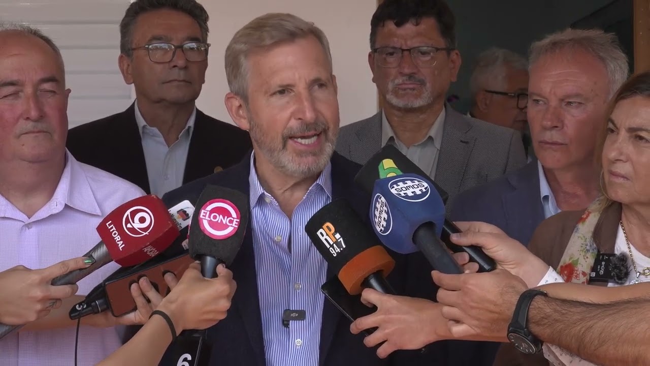 Frigerio anunció que el 100 por ciento de las escuelas rurales tendrán conectividad