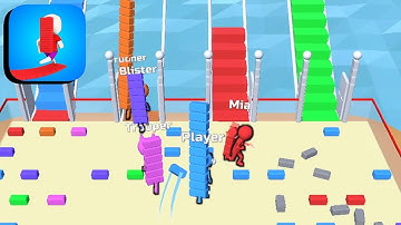 Bridge Race - All Levels Gameplay Android,ios (Levels 6-8)