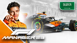 2024 Saudi Arabian GP - F1 Manager McLaren Career