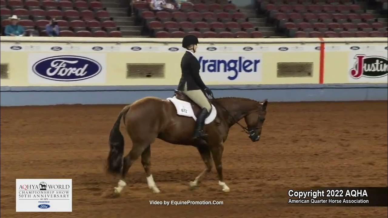 2022 L2 Hunt Seat Equitation AQHA Youth World Show YouTube
