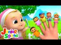 The Finger Family Song | Baby Finger | Mommy Finger | Nursery Rhymes and Kids Song with Junior Squad