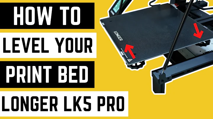 How to Level the Print Bed on the Longer LK5 Pro 3D Printer | Simple Tutorial