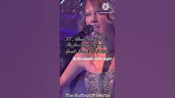 #SPEAKNOWTV - 5 stages of grief // #taylorswift