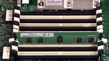 Lenovo ThinkSystem SR530 installing a DIMM