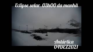 Eclipse Solar na Antártica
