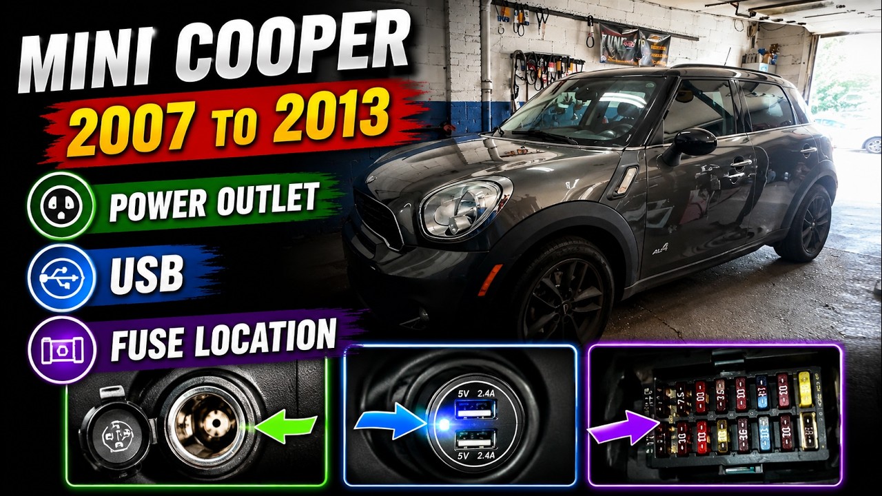 2011 mini cooper cigarette lighter fuse 2011-2015 R56 R60 ENGINE BAY BOX RELAY 9240943 Mini Cooper 2007 to 2013