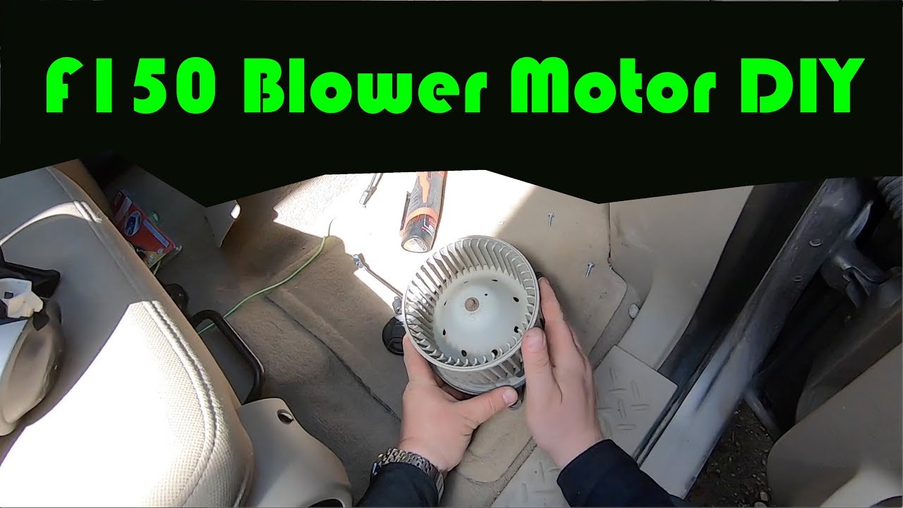 DIY F150 Blower Motor How to 2004 - 2008 - YouTube