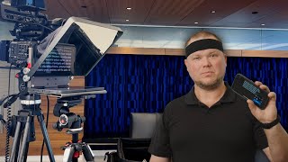 Interview BTS Teleprompter with Sony FX6 + Aputure Lighting | Production Vlog 018