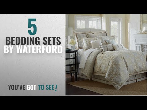top-10-waterford-bedding-sets-[2018]:-waterford-linens-"olivette"-reversible-comforter-set-in