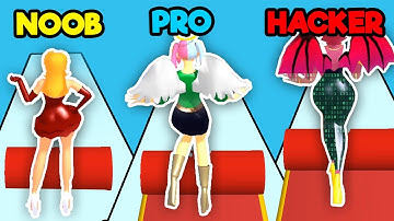 NOOB vs PRO vs HACKER in Carpet Roller 3D! #1 to #15 android, iOS