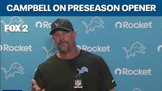 Dan Campbell presser after Lions preseason loss to Bengals