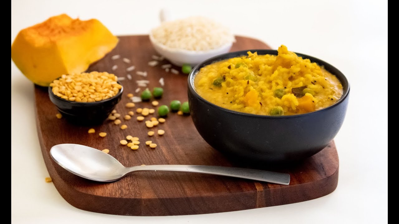 How to make tasty and quick Pumpkin Masala Khichdi