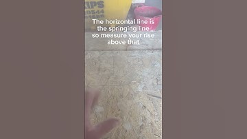 How to work out a segmental arch #diy #brickwork #construction #geometry #arch #finearts #segmental