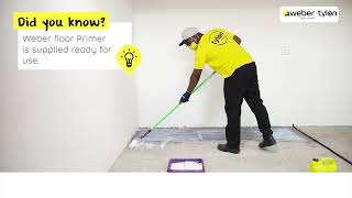 How to apply Weberfloor Screed System screenshot 5