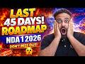 NDA 1 2026 45 Days Strategy💥 How to Score 600+ Marks in First Attempt - Sumit Sir 🔥