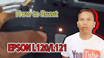 How to Reset Epson L120 / L121 Printer  | Tagalog Complete Tutorial | Blinking Red Problem Solve