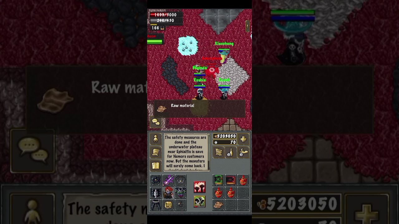 Tibiame | king Amorpheon island ephalitis tutorial ritual 