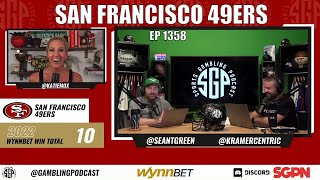 2022 San Francisco 49ers Betting Preview - NFL Win Totals 2022 - Sports Gambling Podcast screenshot 4