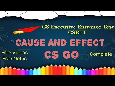 CSEET Cause and Effect Reasoning | CSEET Logical Reasoning | CSEET | CS GO CSEET | CS GO