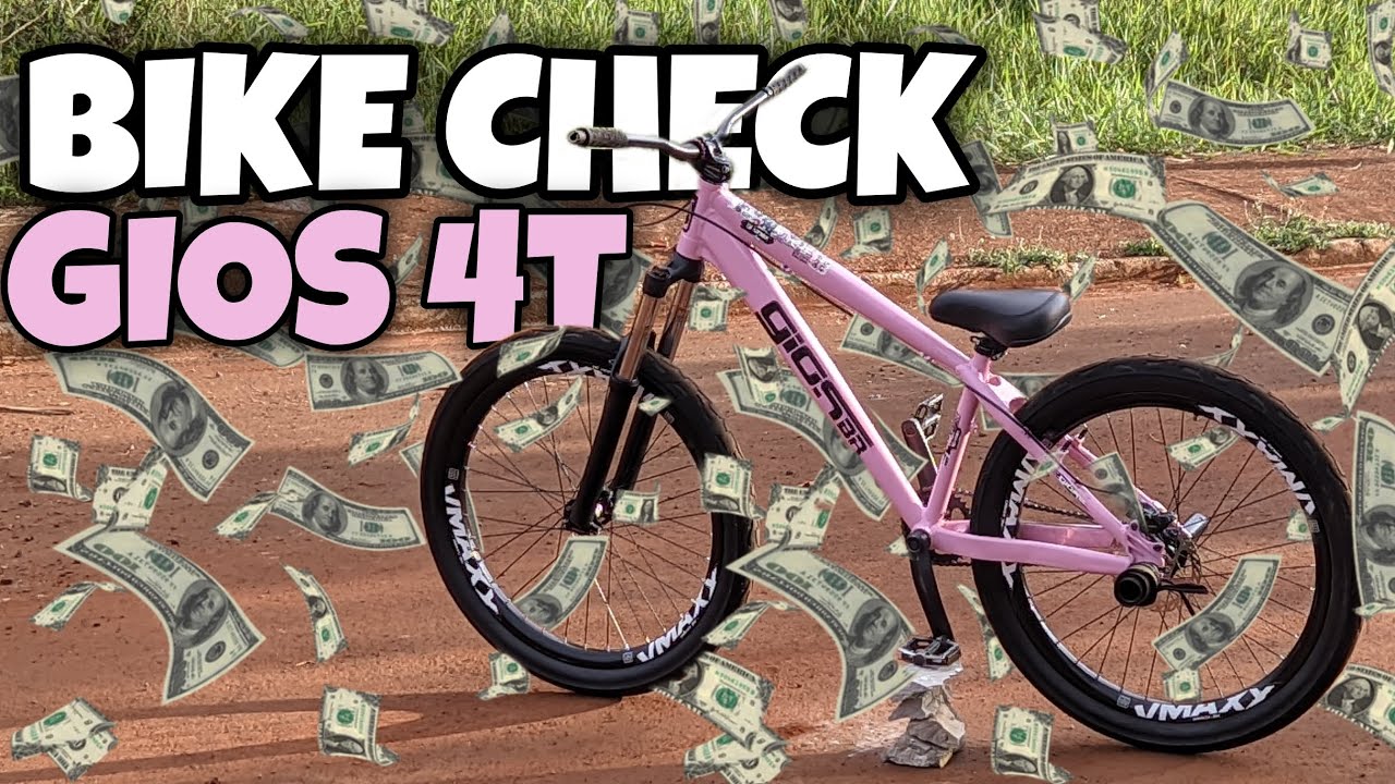 BIKE CHECK DA GIOS 4TRIX ROSA 🩷🔥🩷🔥 (quanto ficou?) - YouTube