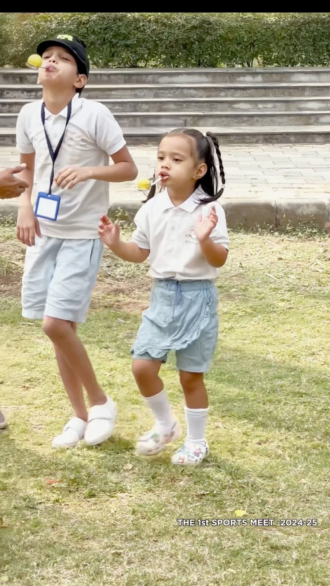 Aadya Sports Day ! She won ? #littleglove