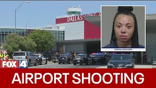 Dallas Love Field shooting suspect shot by police, no one else injured Resimi