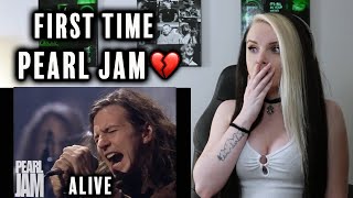 FIRST TIME listening to PEARL JAM "Alive" MTV Unplugged 1992 REACTION