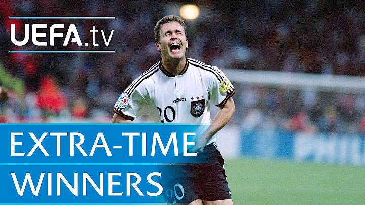 Highlights: Six memorable EURO extra-time winners