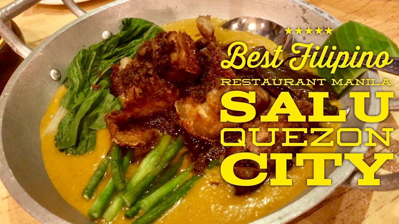 beautycon Best Filipino Restaurant Manila: Salu by Romnick Sarmienta and Harlene Bautista Quezon City