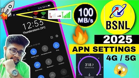 Bsnl APN Settings | How To Increase Bsnl Net Speed | Jio Network Problem | Bsnl Internet Not Working