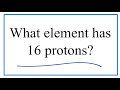 Protons and Atomic Structure Concepts