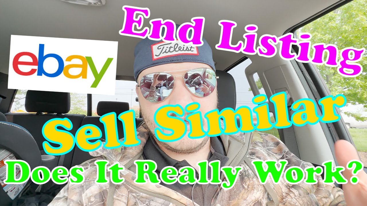 Ebay End Listing / Sell Similar Official Experiment Does It Work