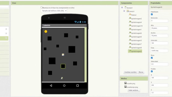 06: Jogo de Nave com APP Inventor 2 - Explodindo nave inimiga