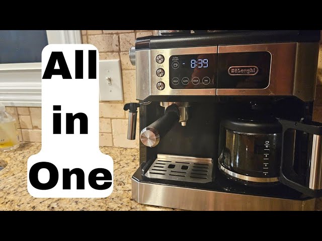 De'Longhi All-In-One Combination Coffee and Espresso Machine COM532M  Unboxing Review 