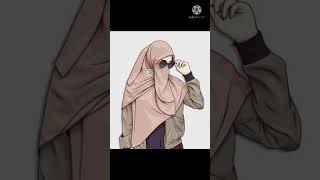 Hijab cartoon girl 🧕status dp😊⭐💛 beautiful👩‍⚕️🤗 hijab style girls🙂