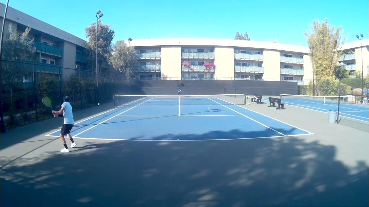 Ripping Backhands w/ RacquetFlex USTA 5.0 Tennis YouTube
