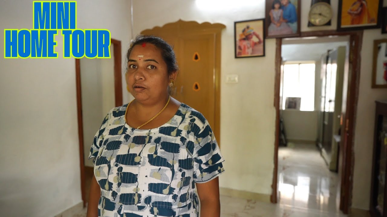 எங்கள் பழைய  வீடு Painting எல்லாம் பண்ணிகொஞ்சம் புதுசா மாதியாச்சு   Mini Home Tour Mrs.Abi