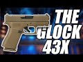 The Glock 43X MOS FDE