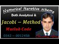 Matlab code of Jacobi Method|| Numerical Scheme|| Urdu/Hindi||