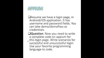 Infosys Real-Time Appium Automation Testing Interview Questions for exp 5 to 8 yrs #appium Shorts5