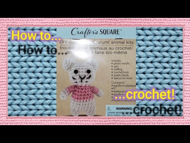 Review of Crafter's Square Crochet Kits at Dollar Tree 