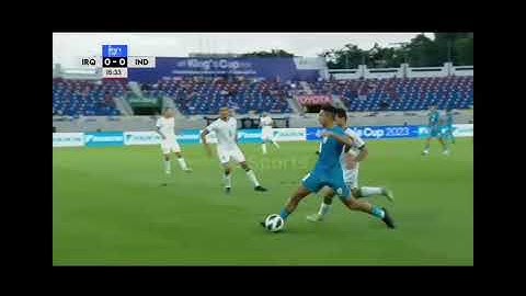 That first-timer wonder goal from Mahesh Singh against Iraq. #indianfootball