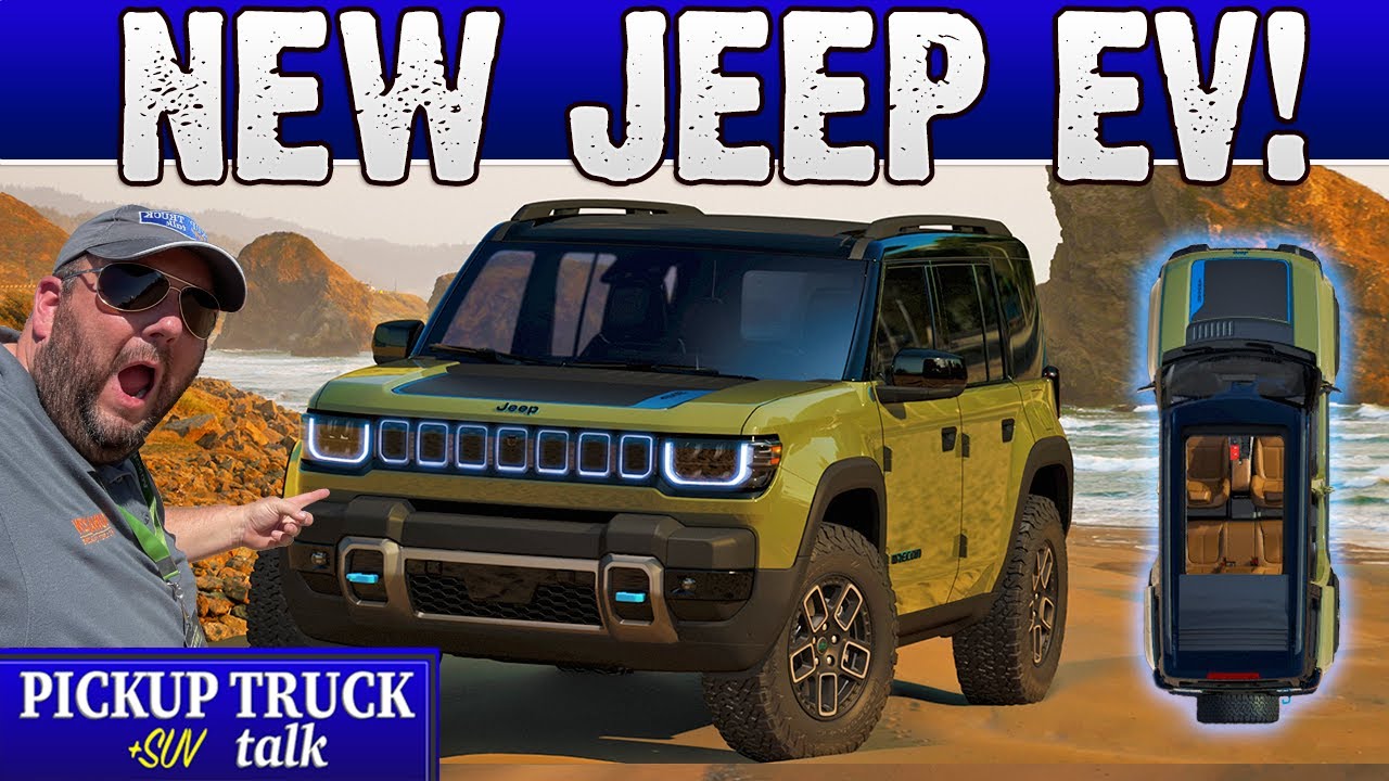 2024 Jeep Recon 4XE Revealed! All-New Rugged Electric SUV - YouTube