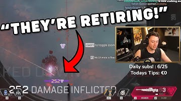 Zipeth casually making people uninstall apex with the Kraber! 🤣