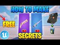HOW TO MAKE UNLOCKABLE SECRETS in UEFN [🎅 🎄FREE XMASS PACK🎁 ✨]